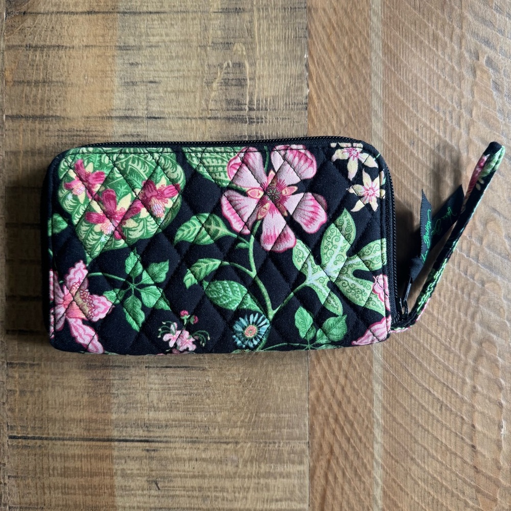 Floral Quilted Wallet